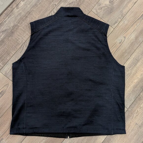Johnston & Murphy Men's Knit Vest in Space Navy XXL - Picture 4 of 5